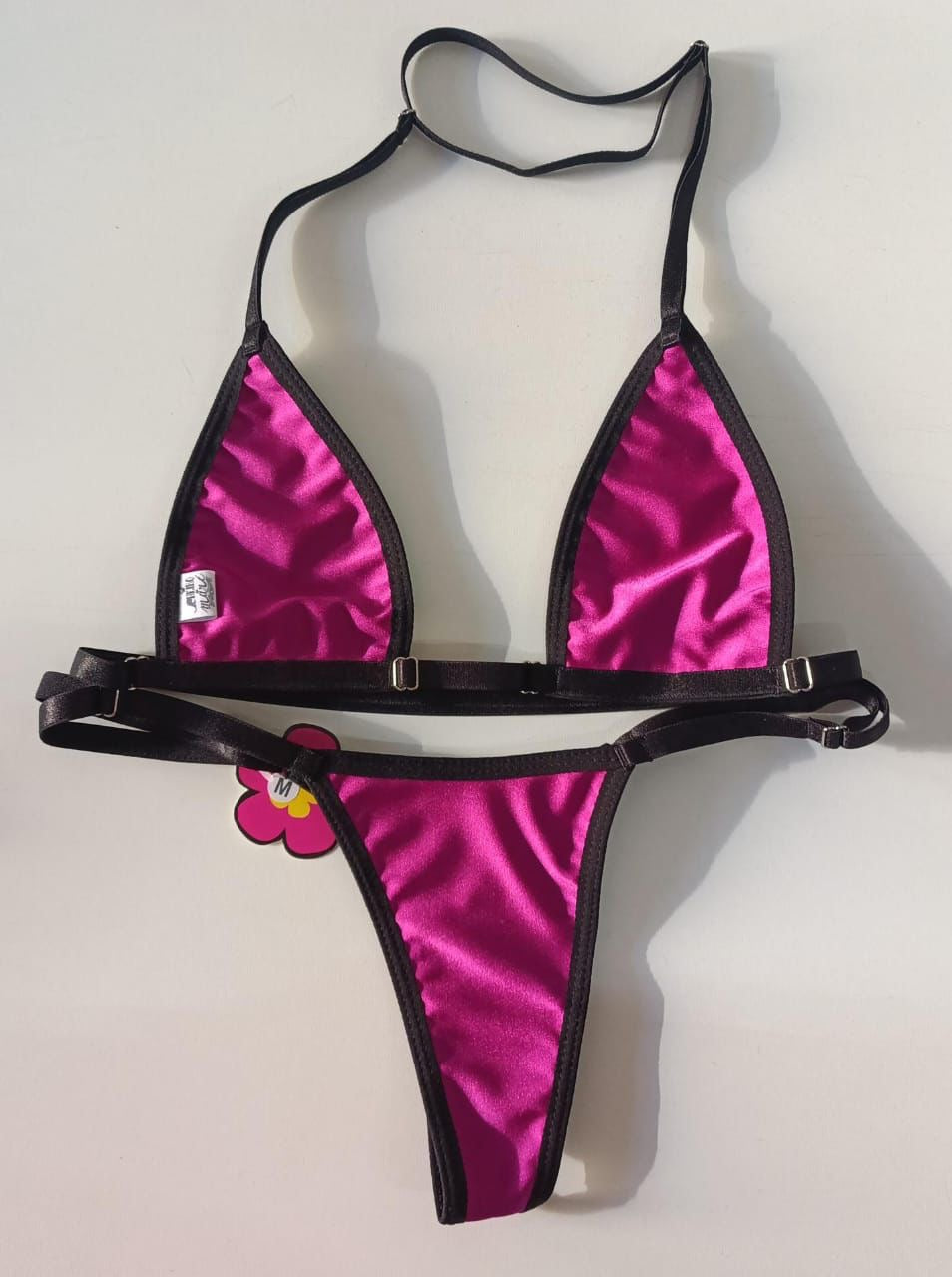 BIQUÍNI FITA - FÚCSIA