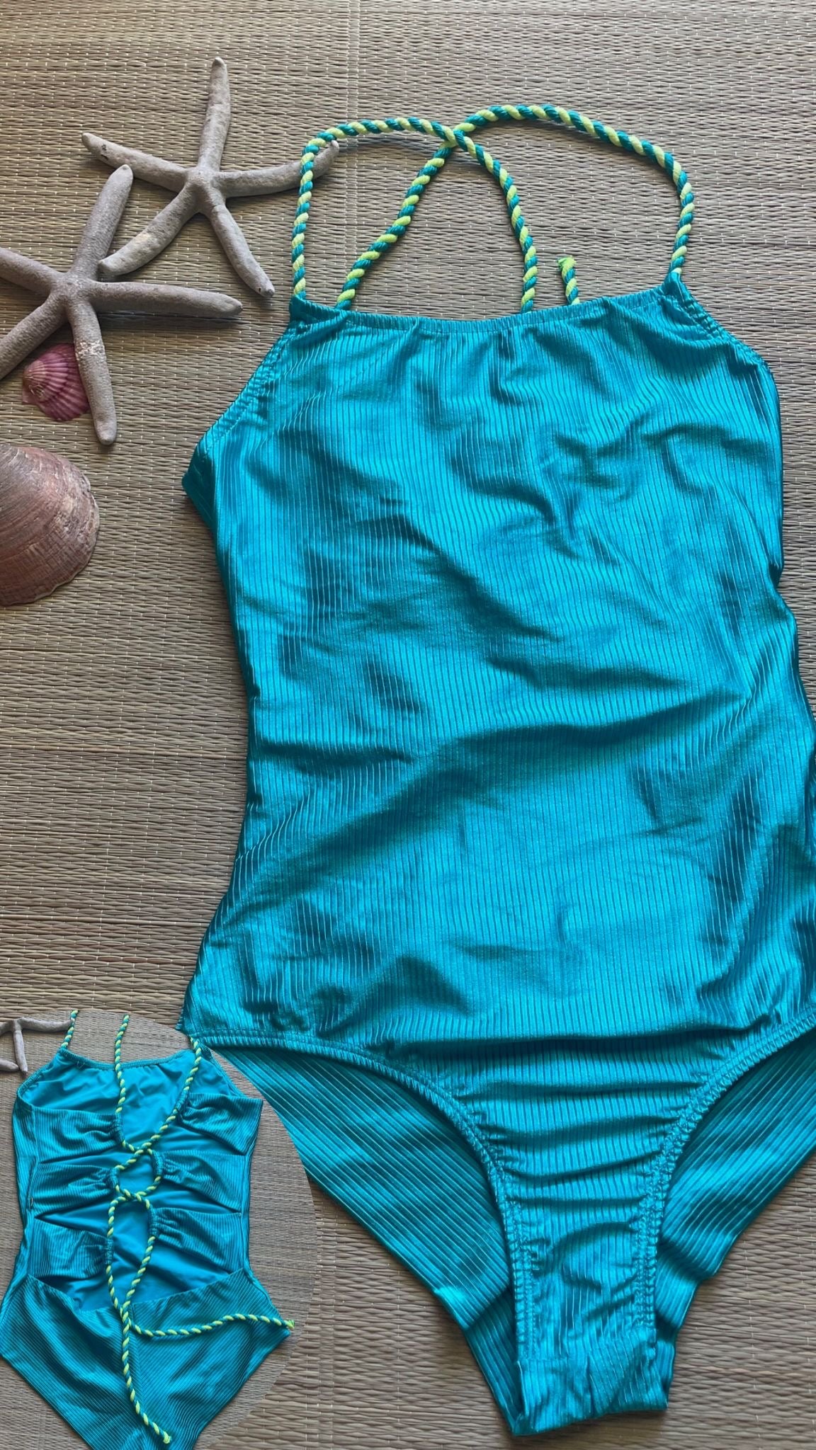 MAIÔ BODY XANGRI LÁ - AZUL TURQUESA