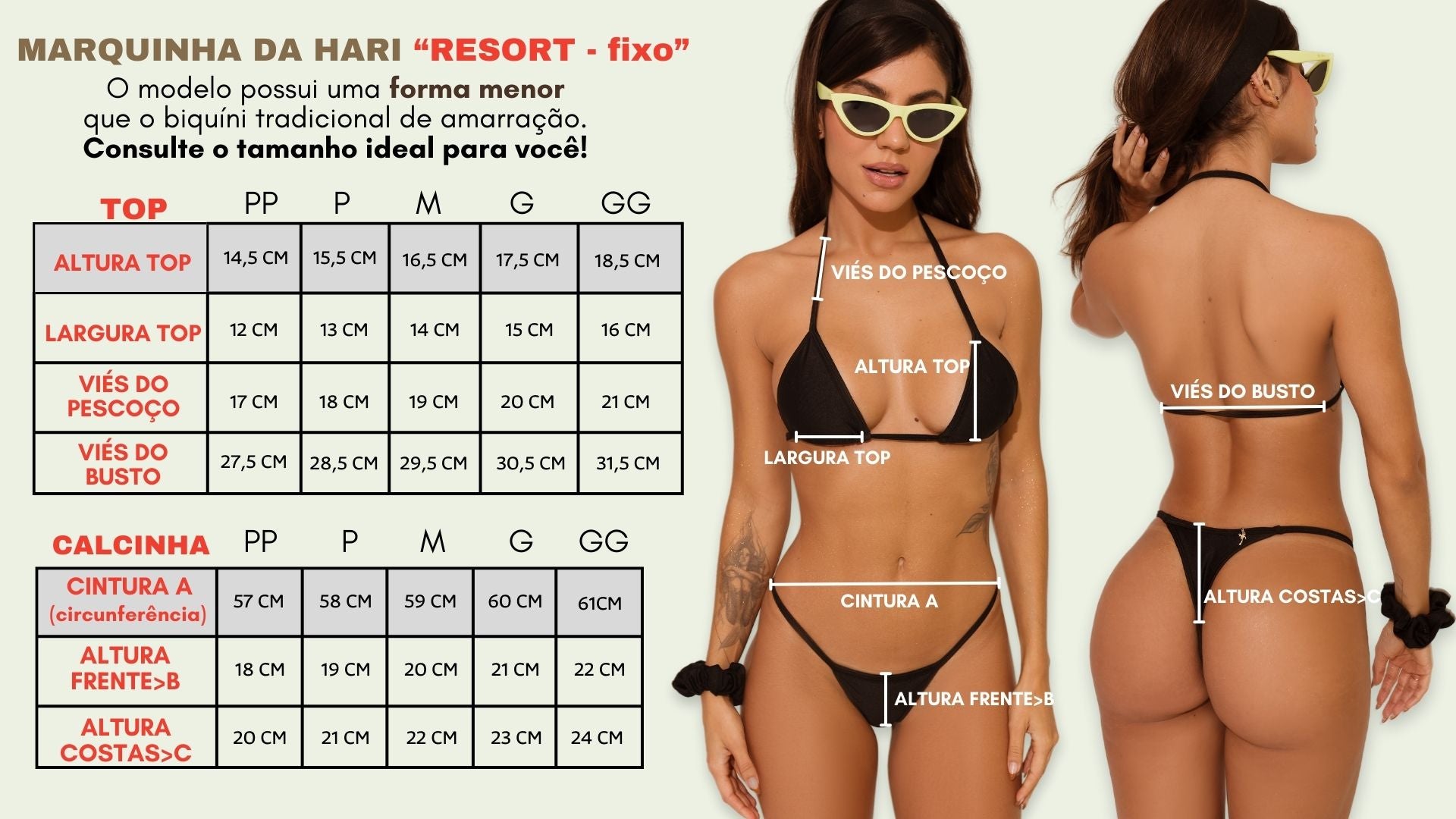 CONJUNTO MARQUINHA DA HARI - GOLD