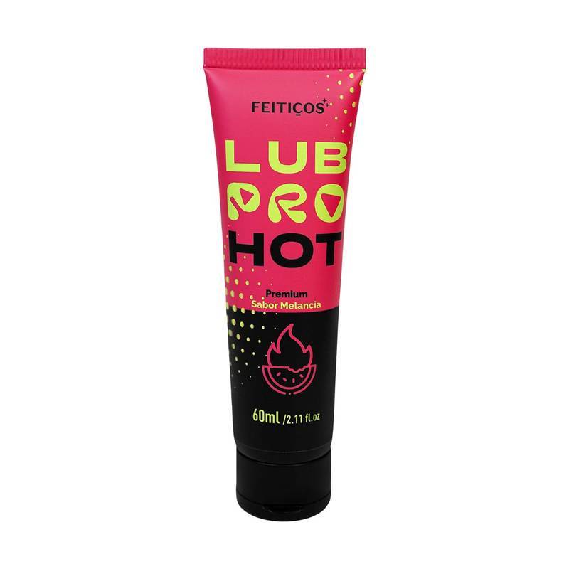LUBPRO HOT- Sabor Melancia - Gel Lubrificante Premium - 60ml