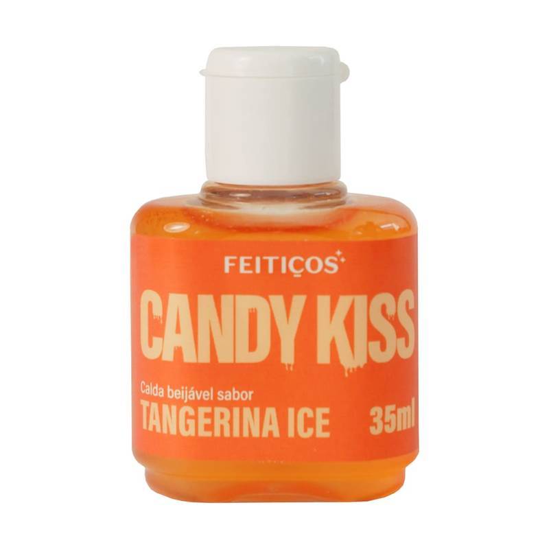 GEL BEIJÁVEL -  Candy Kiss Tangerina Ice 35Ml