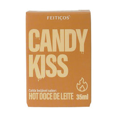 GEL BEIJÁVEL - Candy Kiss Hot Doce De Leite 35Ml