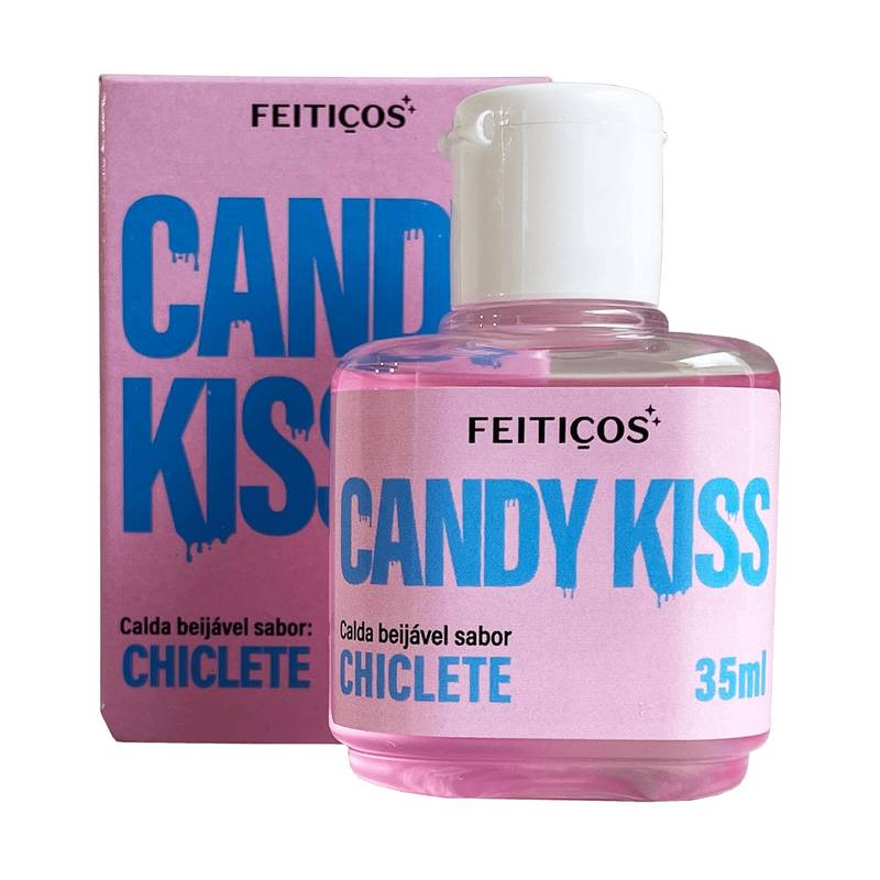 GEL BEIJÁVEL - Candy Kiss - Chiclete 35ml