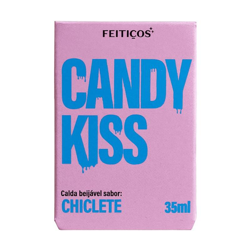 GEL BEIJÁVEL - Candy Kiss - Chiclete 35ml