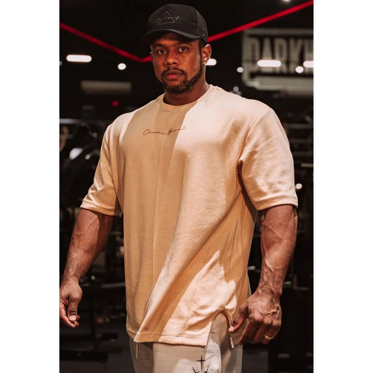 Camiseta Oversized Rugby Cutouts Chami Brand Vanila