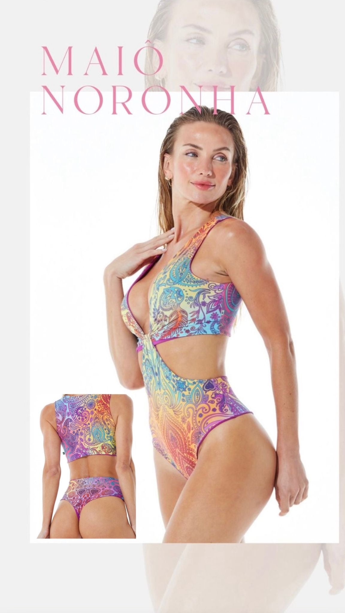 MAIÔ BODY NORONHA - ROXO